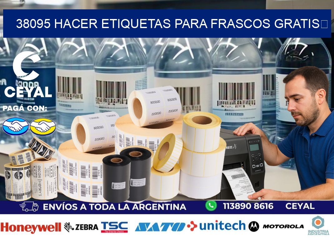 38095 Hacer etiquetas para frascos gratis 